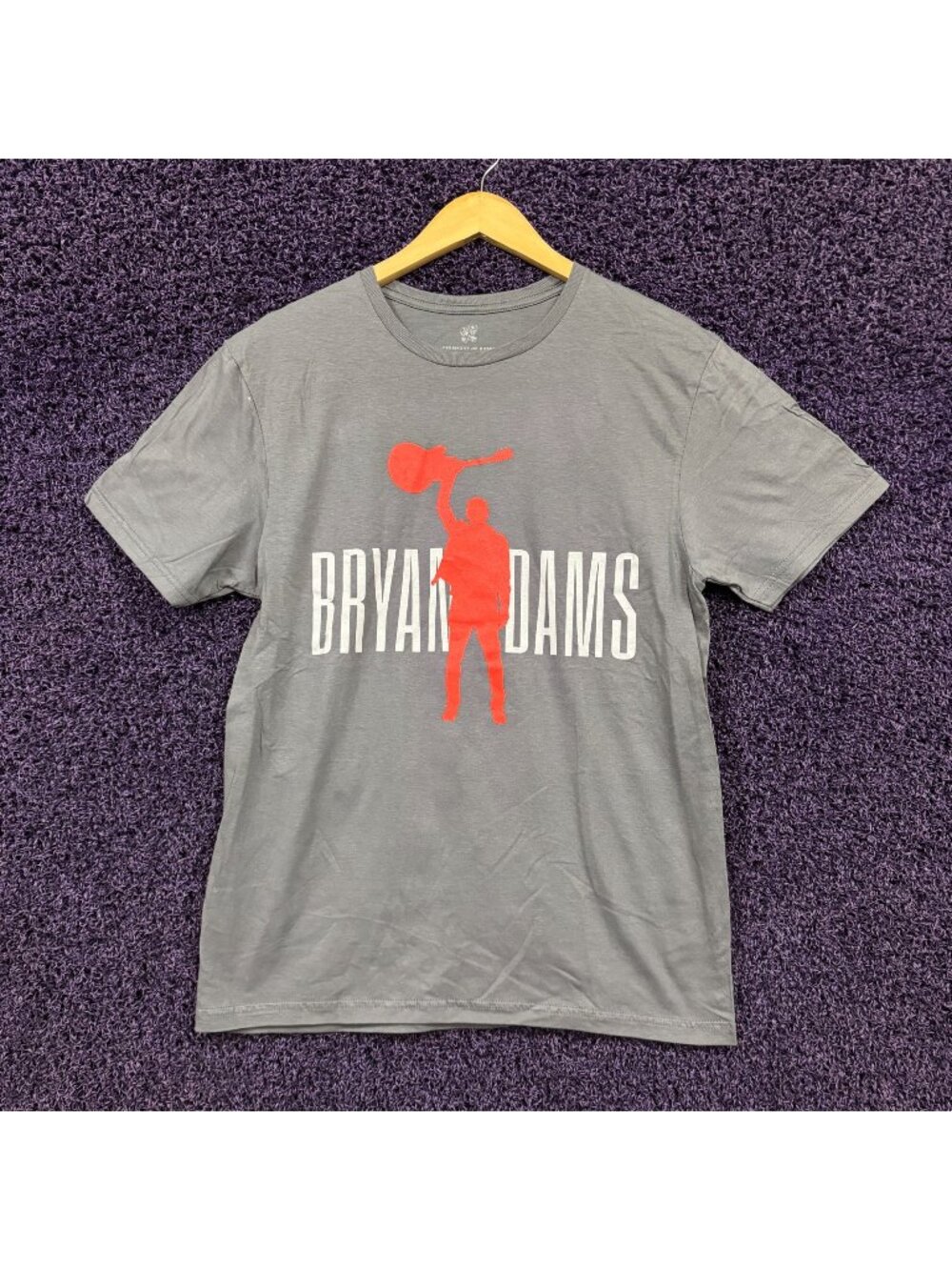 Bryan Adams Self-Titled Album Tour T-Shirt Size Medium